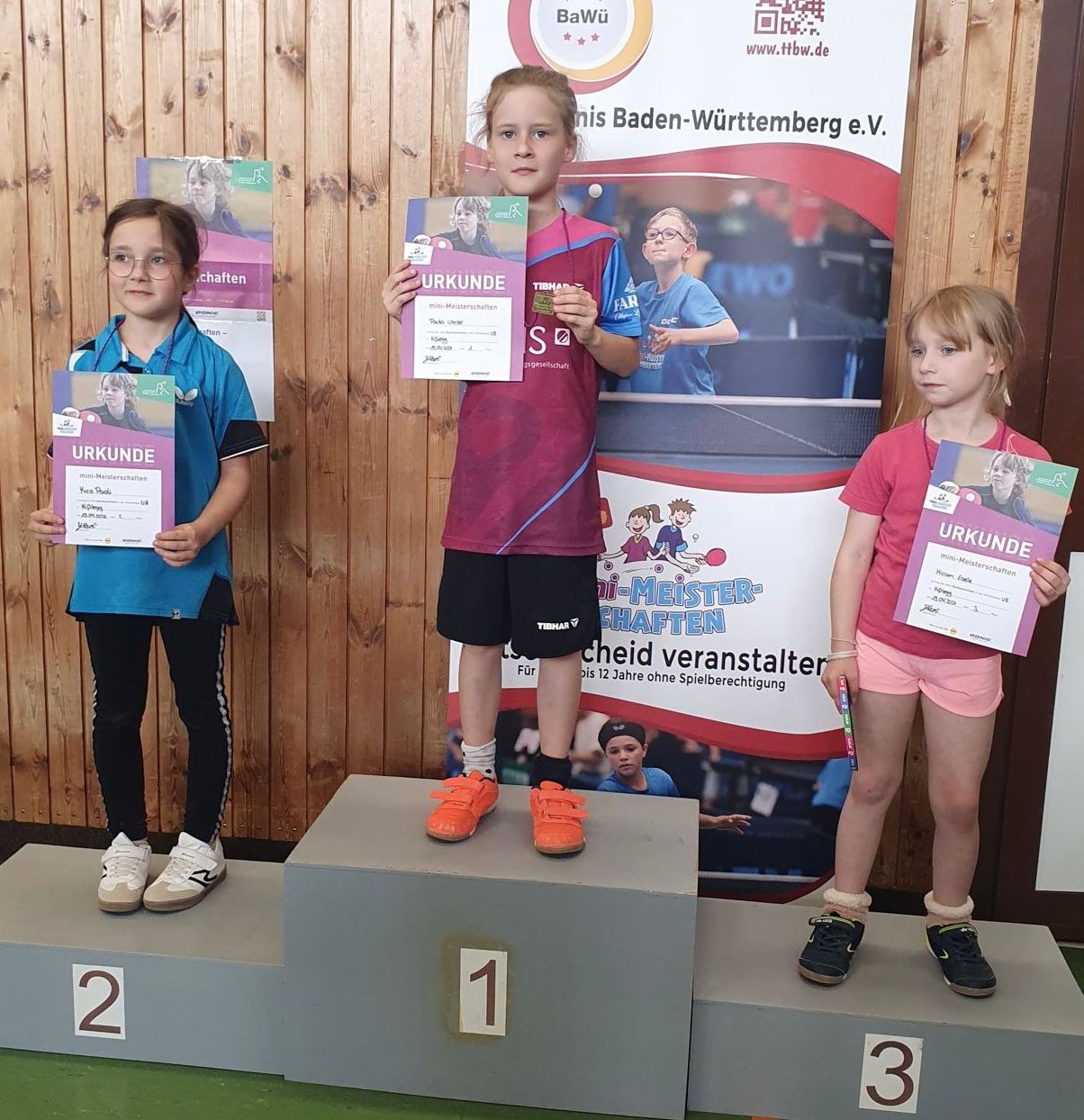 Paula Winzer Mini Siegerin